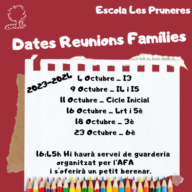 09-28-2023 Dates reunions